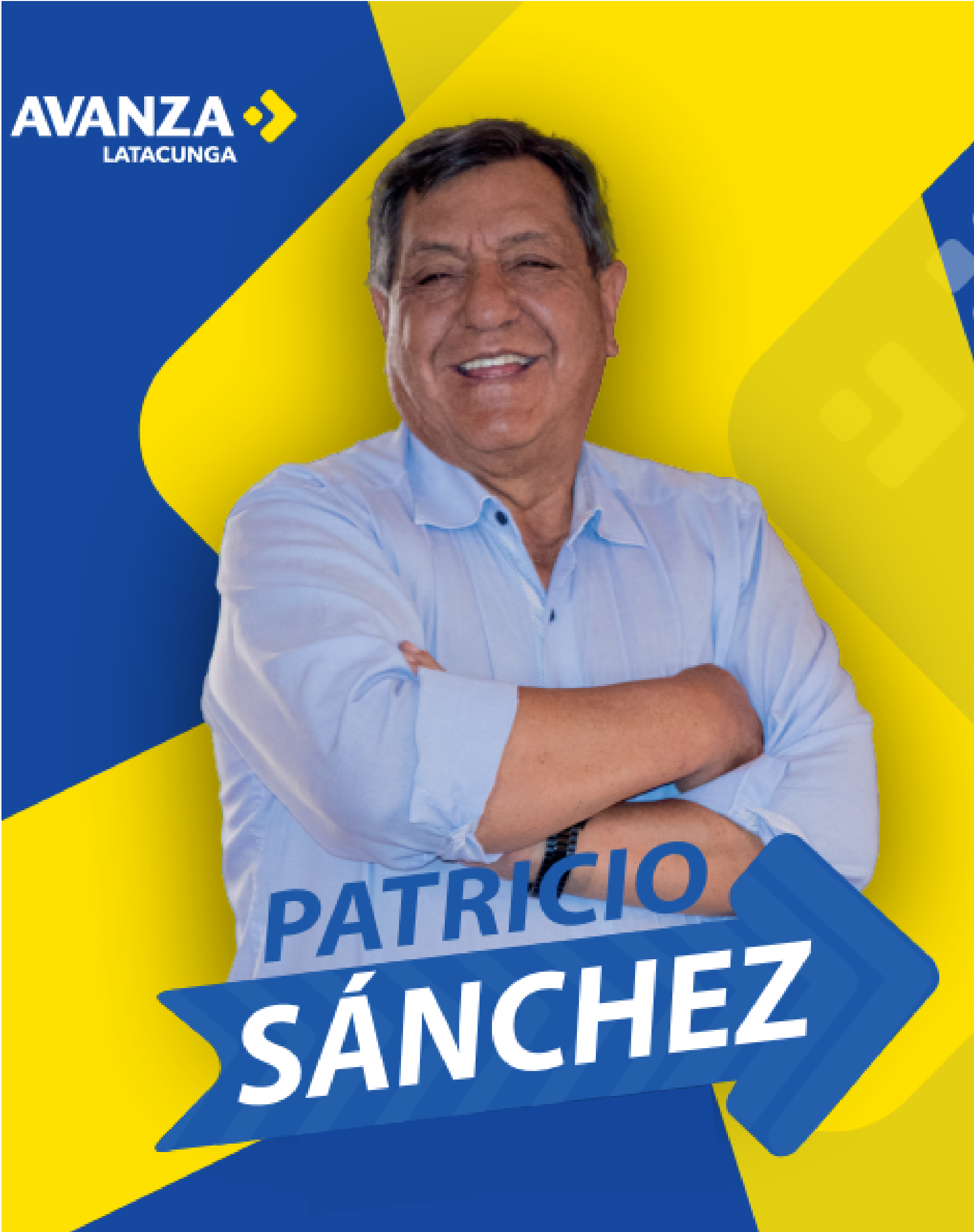 Patricio Sánchez, candidato a la Alcaldía de Latacunga